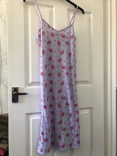 Ladies gingham patterned slip - gingham,