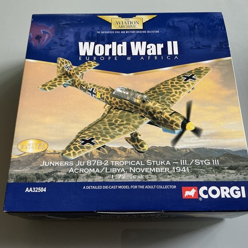 Corgi aviation junkers - aviation,