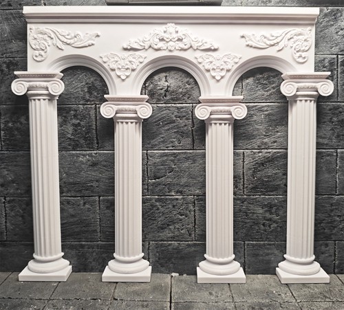 Dollhouse arch doorway - dollhouse,
