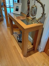 oak console table. Marks &