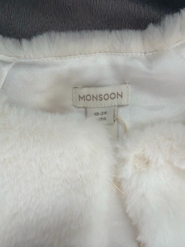 Monsoon baby girls faux fur - monsoon,