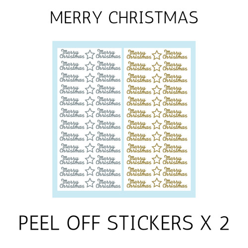 Sheets merry christmas - of, "merry