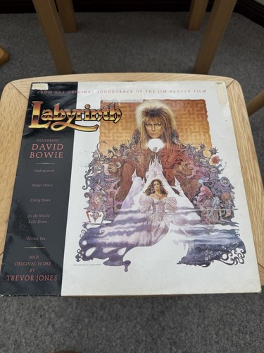 Labyrinth soundtrack vinyl - soundtrack, lp