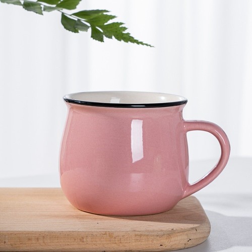 Ceramic milk cup - ceramic, 400ml