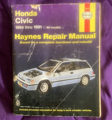 Haynes 42023 honda - haynes,