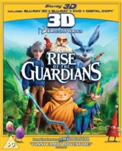 Rise the guardians blu - guardians, (blu-ray