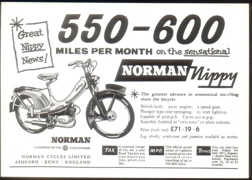 Modern advertising postcard - advertising,