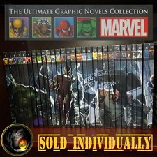 MARVEL The Ultimate Graphic Novel Collection - MULTILIST - Hardback NEW (BkSh)
