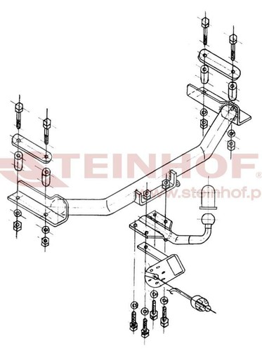 Steinhof towbar for ford - for,