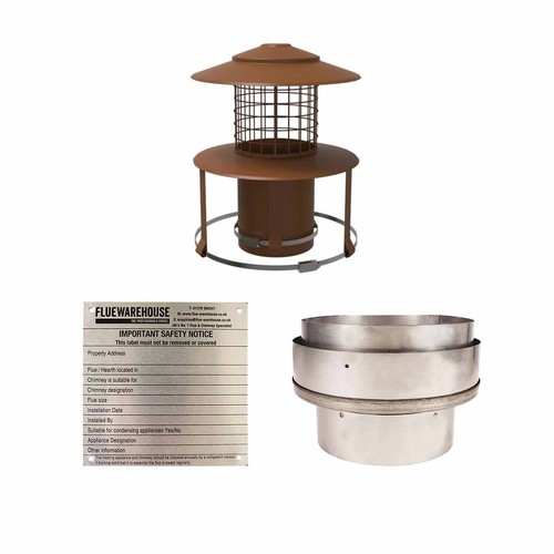 Flexible flue chimney liner - flexible,