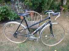 Lovely French vintage mixte bicycle