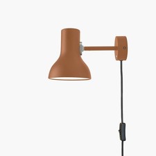 Wall Light Rust Orange Brown
