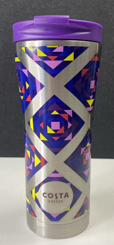 Costa coffee purple travel cup - costa,