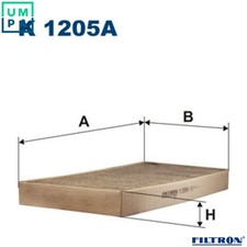 FILTER CABIN AIR K 1205A FOR
