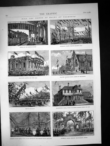 Old 1872 prince wales yarmouth - old,