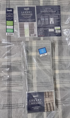Dunelm luxury highland - luxury, check