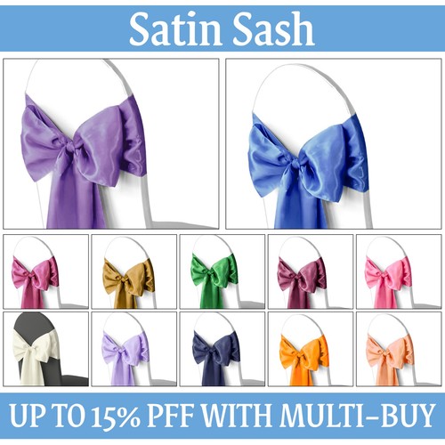 100pcs satin wedding chair - 1-100pcs,