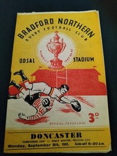 VINTAGE RUGBY LEAGUE PROGRAMME