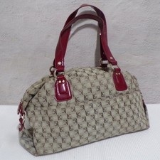 Liz Claiborne Beige & Burgundy