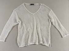 Vtg Open Knit Fishnet Top