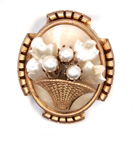 Vintage art deco - art, brooch