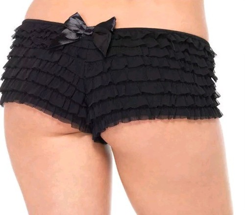 Plus size ruffled panties - size,