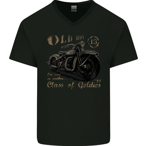 Old boy motorcycle - boy, 13