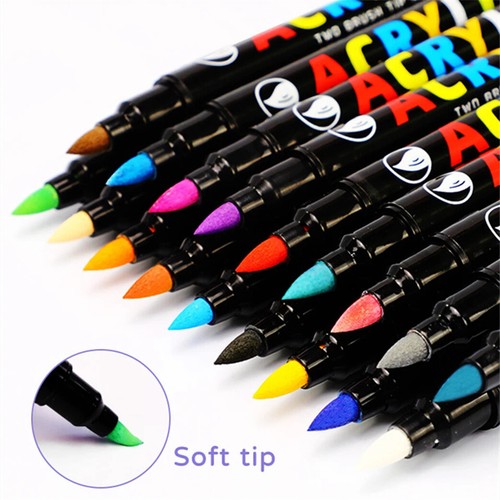 Colors acrylic paint pens - 24,