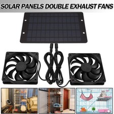 Solar Powered Fan 12V 10W