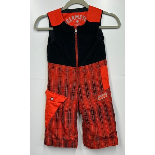 Obermeyer kids orange black - obermeyer,