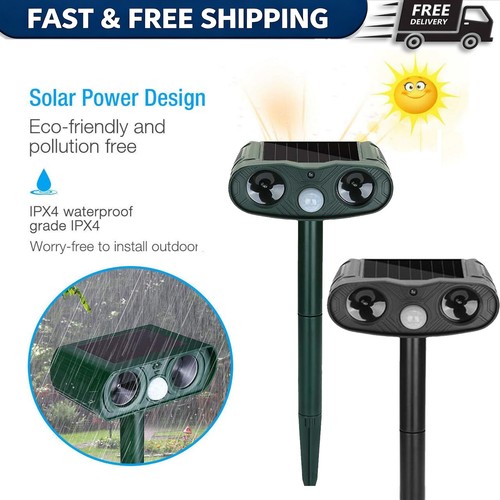 Ultrasonic solar dog cat - dog,