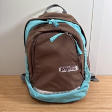 Jansport backpack brown blue - jansport,