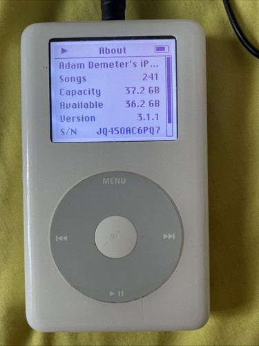 Apple ipod classic 4th - classic,