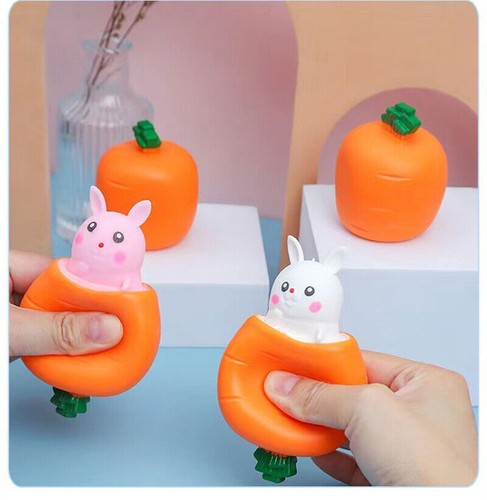 Pop carrot bunny - up, squishy