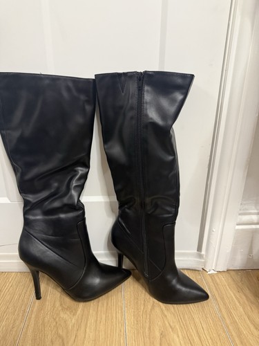 Women knee high leather - women's,