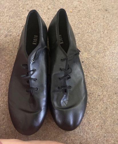 Bloch black leather lace - bloch,