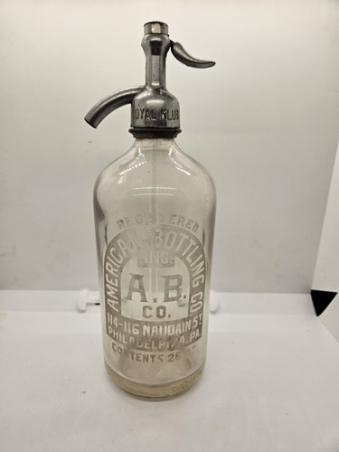 Antique bottling seltzer - co.,