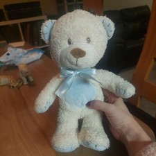 RUSS Baby Boy Rattle White &