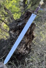 Chronicles of Narnia Sword Prince Caspian Peter Rhindon Lion Cosplay Steel LOTR