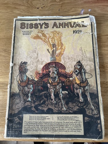 Bibby annual 1921 vintage - bibby's,
