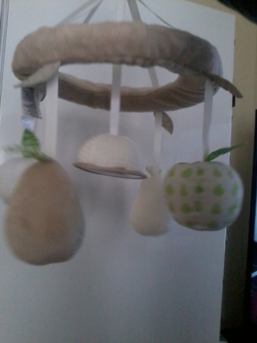 Mothercare apples and - apples, cot