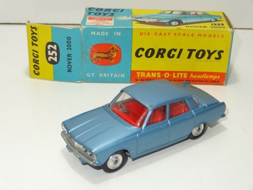 Corgi 252 rover 2000 - corgi,