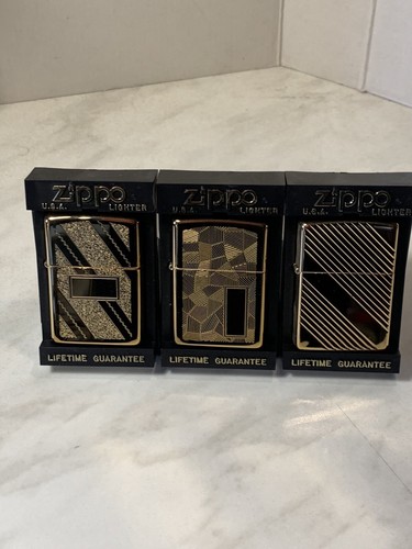Zippo lighter gold plate - zippo,