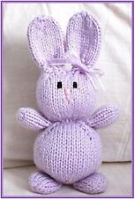 T017 KNITTING PATTERN BABY BUNNY RABBIT SOFT TOY
