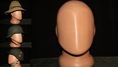 Head mannequin station - mannequin, wagon
