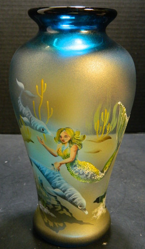 Fenton hand painted gse - fenton,