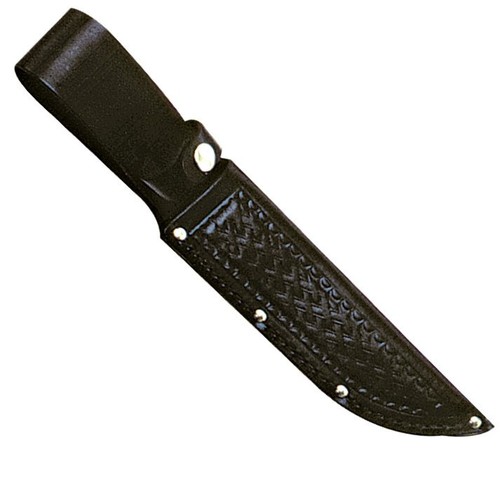 Black leather sheath for to - sheath,