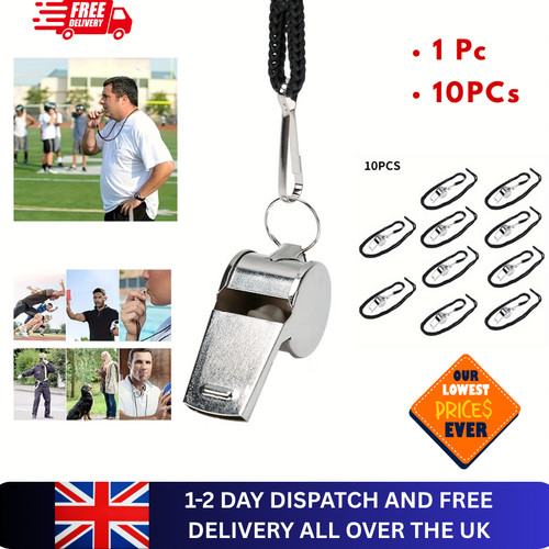 Metal referee whistle - referee,
