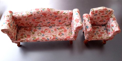 Dolls house furniture - dolls,
