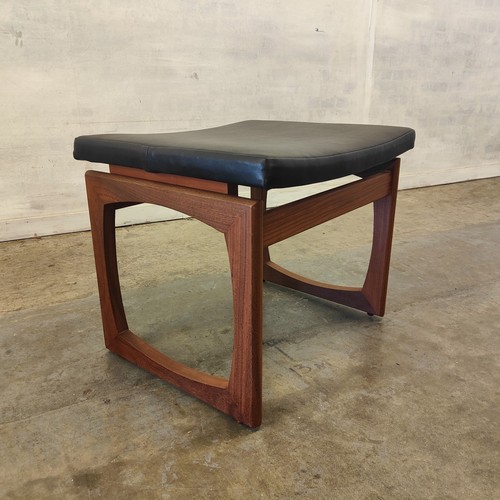 Plan quadrille teak stool - g,